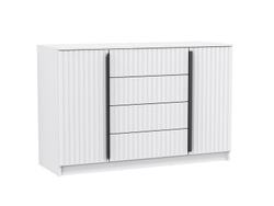 Брандо комод 67.11 МДФ Белый