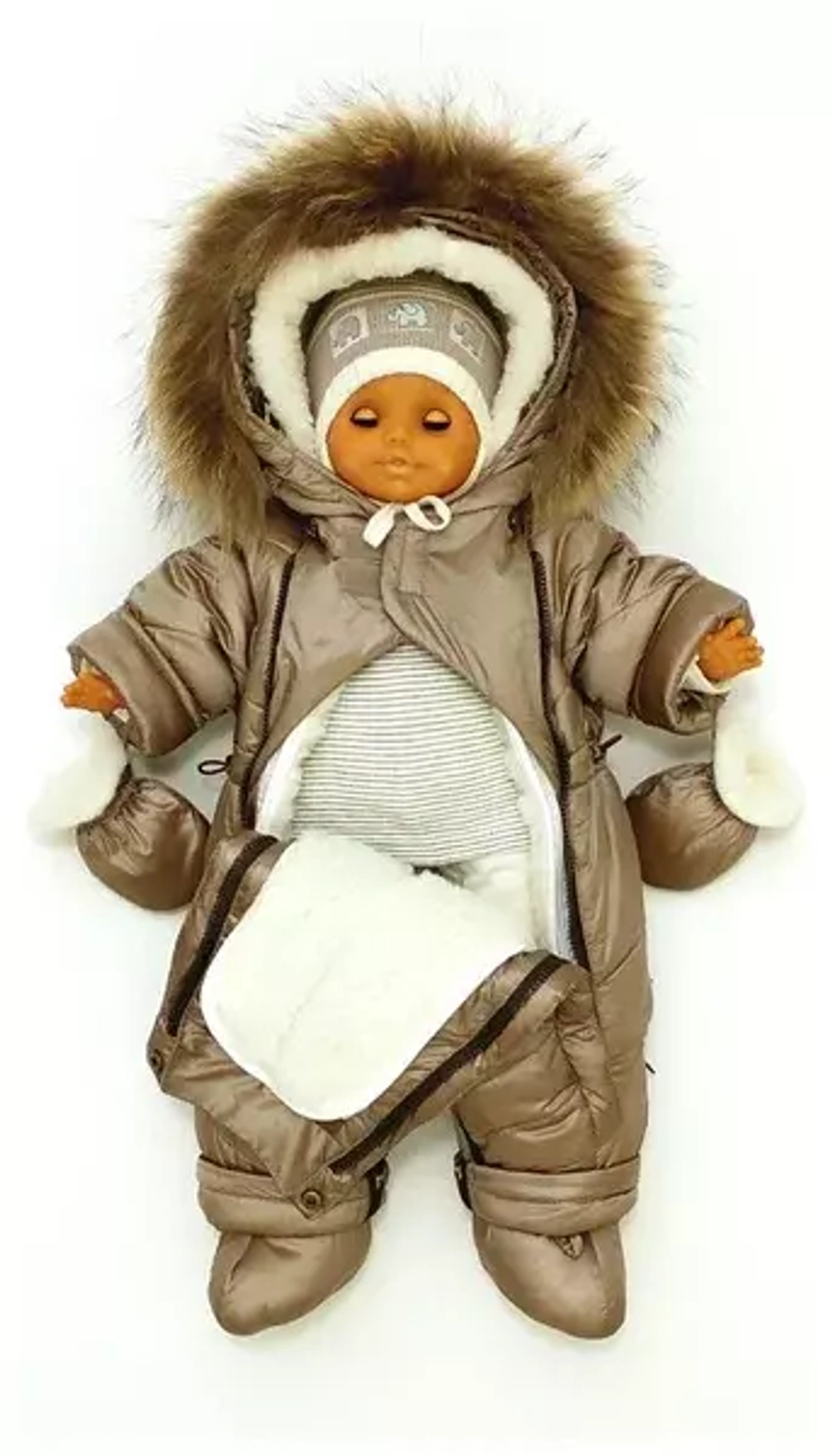 Комбинезон трансформер Egorka "Рафаэль"  (бежевый)