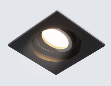 Встраиваемый поворотный точечный светильник 1*GU5.3 TN102758 BK черный TECHNO SPOT Standard Tech Ambrella