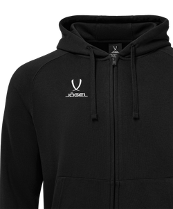 Худи JÖGEL ESSENTIAL Club reglan Cotton Zip Hoodie 99, черный