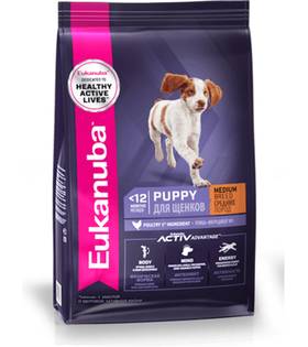 Экануба Dog Щенки средних пород Курица 800гр.