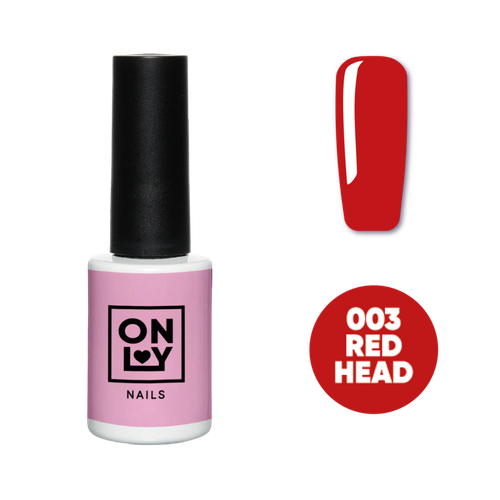 Гель-лак OnlyNails Red Head №3, 10мл