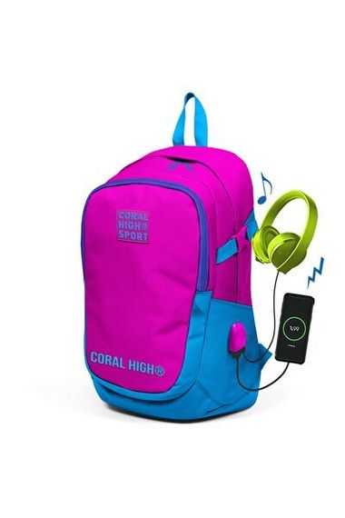 Çanta \ Сумка \ Bag CORAL HIGH SPORT SIRT ÇANTA(USB+AUX SOKETLİ) 23240