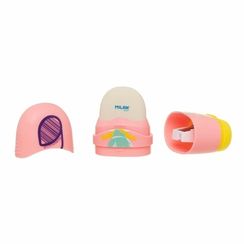 Pozan və qələmyonan \ Ластик-точилка ERASER+SHARPENER CAPSULE FAIR