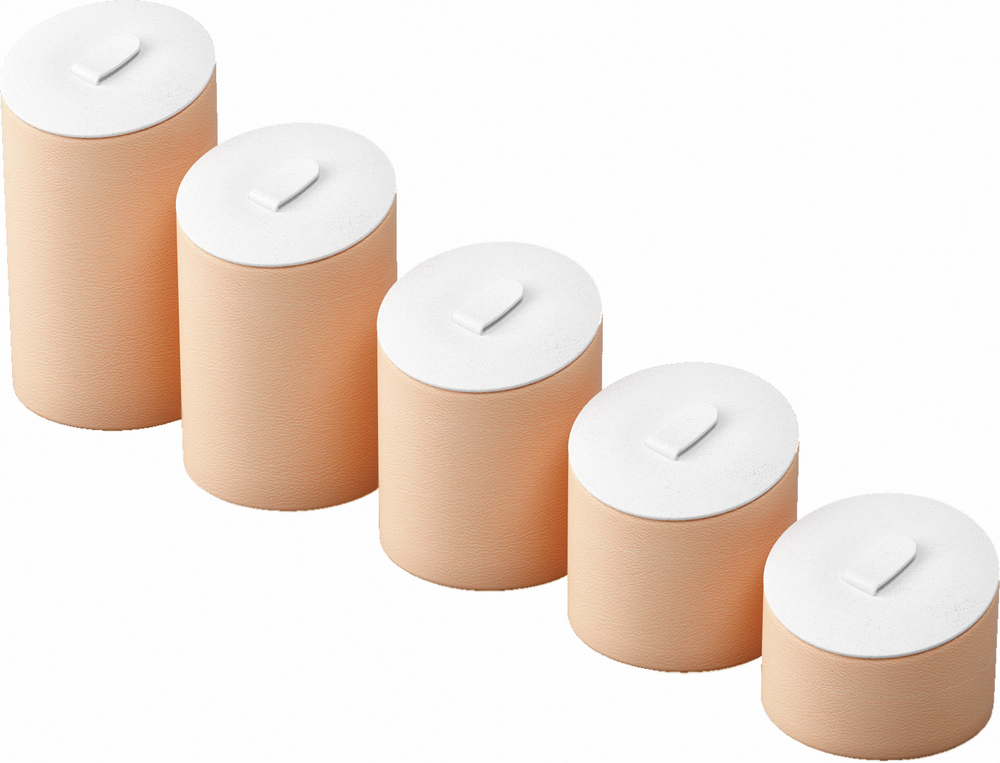 Набор подставок для 5 колец/цилиндр/язычок/Н-30, 40, 50, 60, 70 мм.