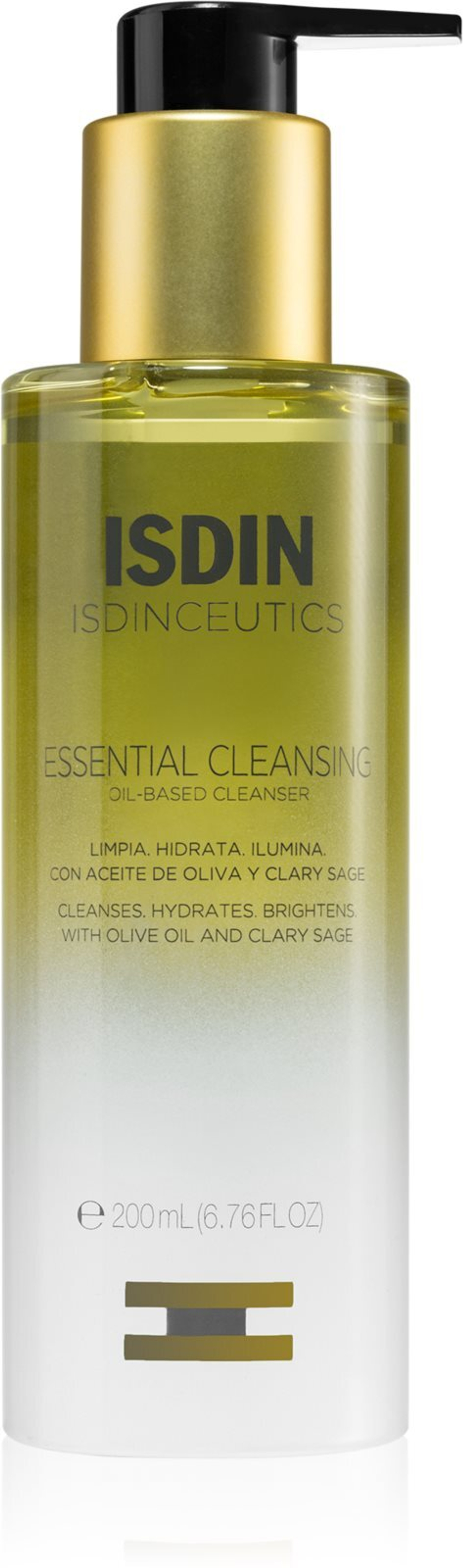 ISDIN Isdinceutics Essential Cleansing - масло для глубокого очищения с увлажняющим эффектом /   200  ml  / GTIN 8429420218758