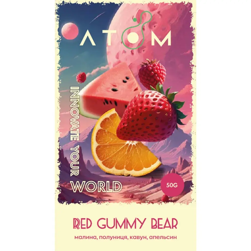 ATOM - Red Gummy Bear (50g)