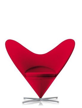 replica heart cone armchair (wool)