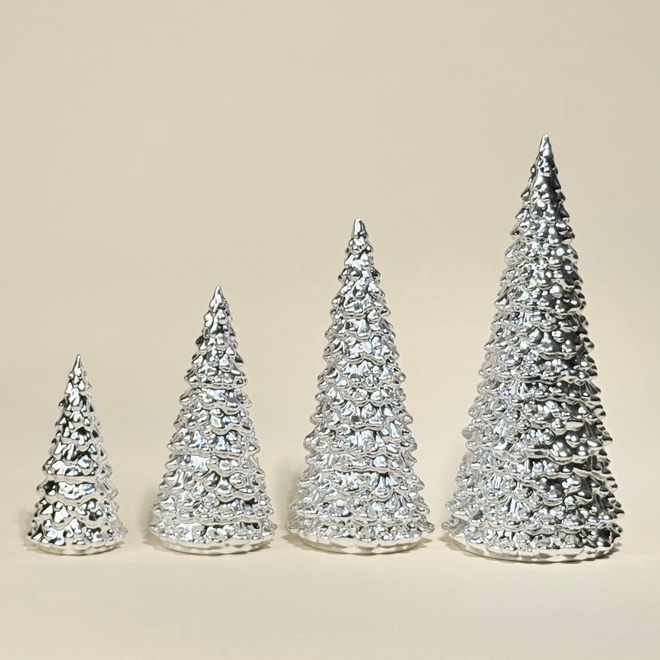 Декор Ёлки набор 4шт