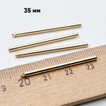 Подвеска Палочка, цвет золото, размер 35*2 мм, цена за 1 шт