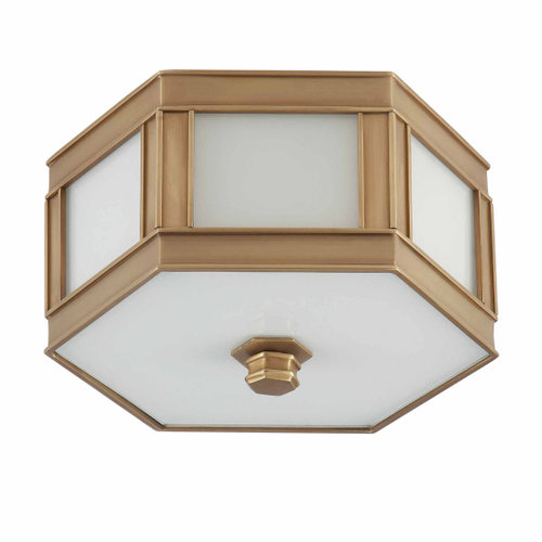 Потолочный светильник Cloyd NARTEX FM3 / Ø41 см - латунь (арт.10217)