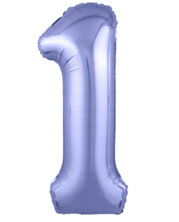 Цифры (102см) фиолетовые