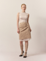 Топ со складкой