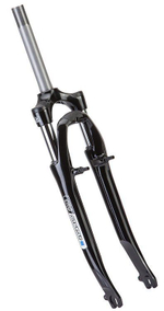 Вилка 26" 1-1/8" резьб SF-CR8V-P, аморт/V-brake/алюм/черная (10216170/100419/0060200, Китай)
