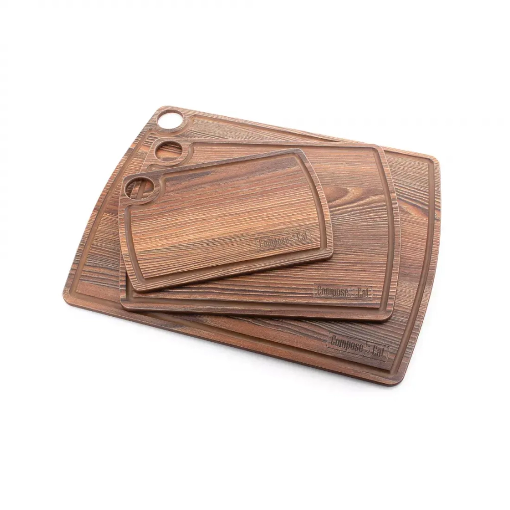 Доска разделочная 22х15см ComposeEat ясень рибейра