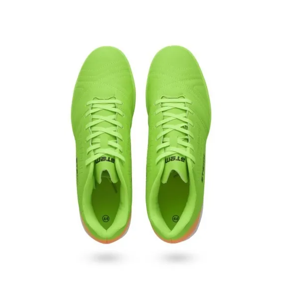 Бутсы футбольные Atemi SD550 INDOOR, синтетическая кожа, цвет салатовый, размер 44