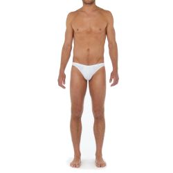 Мужские трусы слипы белые HOM CLASSIC Comfort Micro Briefs 400205_400003
