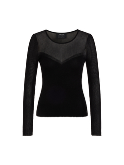 Джемпер из вискозы и хлопка