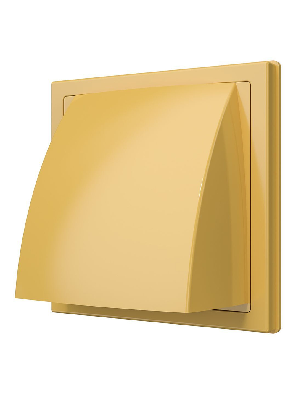 Выход стенной КФВ фланец D125 обр.клапан 150х150 ASA Beige ERA