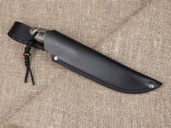 Нож для бушкрафта "Канадец XL", сталь VG-10/Elmax, рукоять микарта (камуфляж)