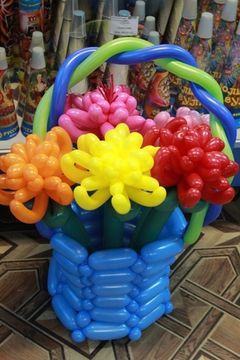 Корзинка с цветами