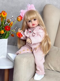 Кукла Реборн виниловая 55см (FA-309A1)