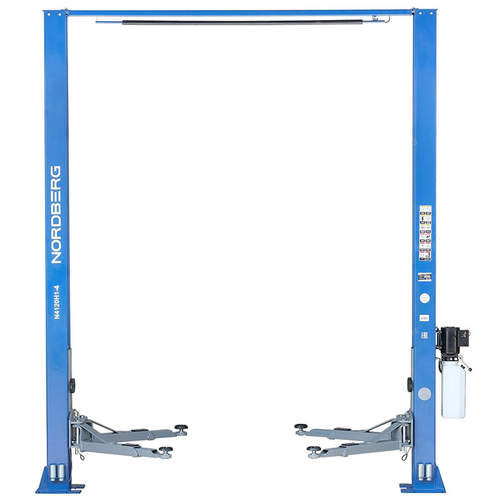 NORDBERG (N4120H1-4B_220V) Подъемник 2х стоечный 220В, г/п 4т, с верхней синхронизацией, H=4.0 м