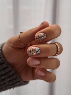 Lucky Rose Слайдеры наклейки для ногтей Foil 155