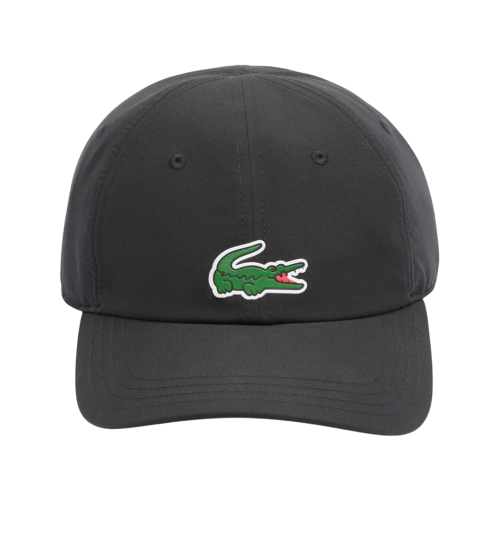Теннисная кепка Lacoste SPORT Novak Djokovic Microfiber - black