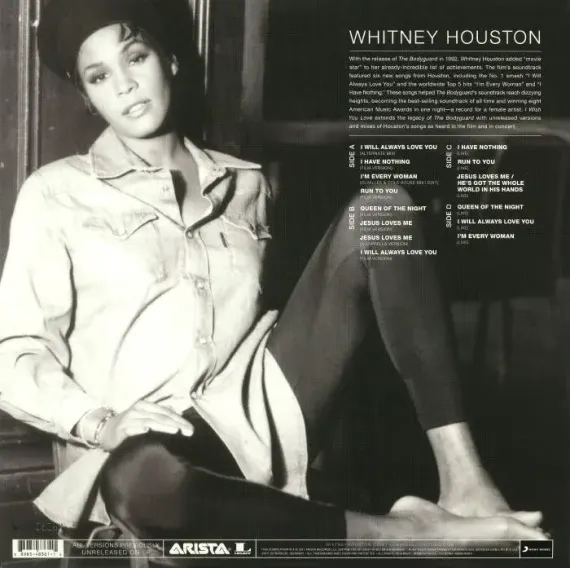 Whitney Houston I Wish You Love: More From The Bodyguard LP