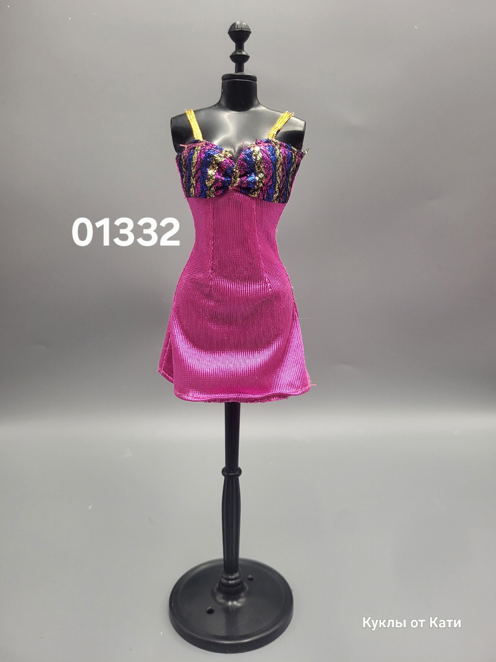 Одежда для куклы Барби винтаж платье 01332