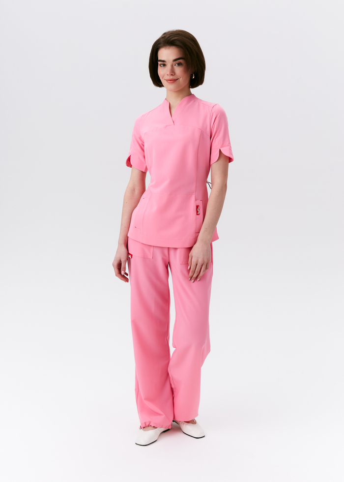 Топ медицинский женский Ньюлук, бабл