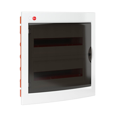 Щиток встраив.с двер.36мод.,IP41,бел., с клем.блок.2х87512 и замком