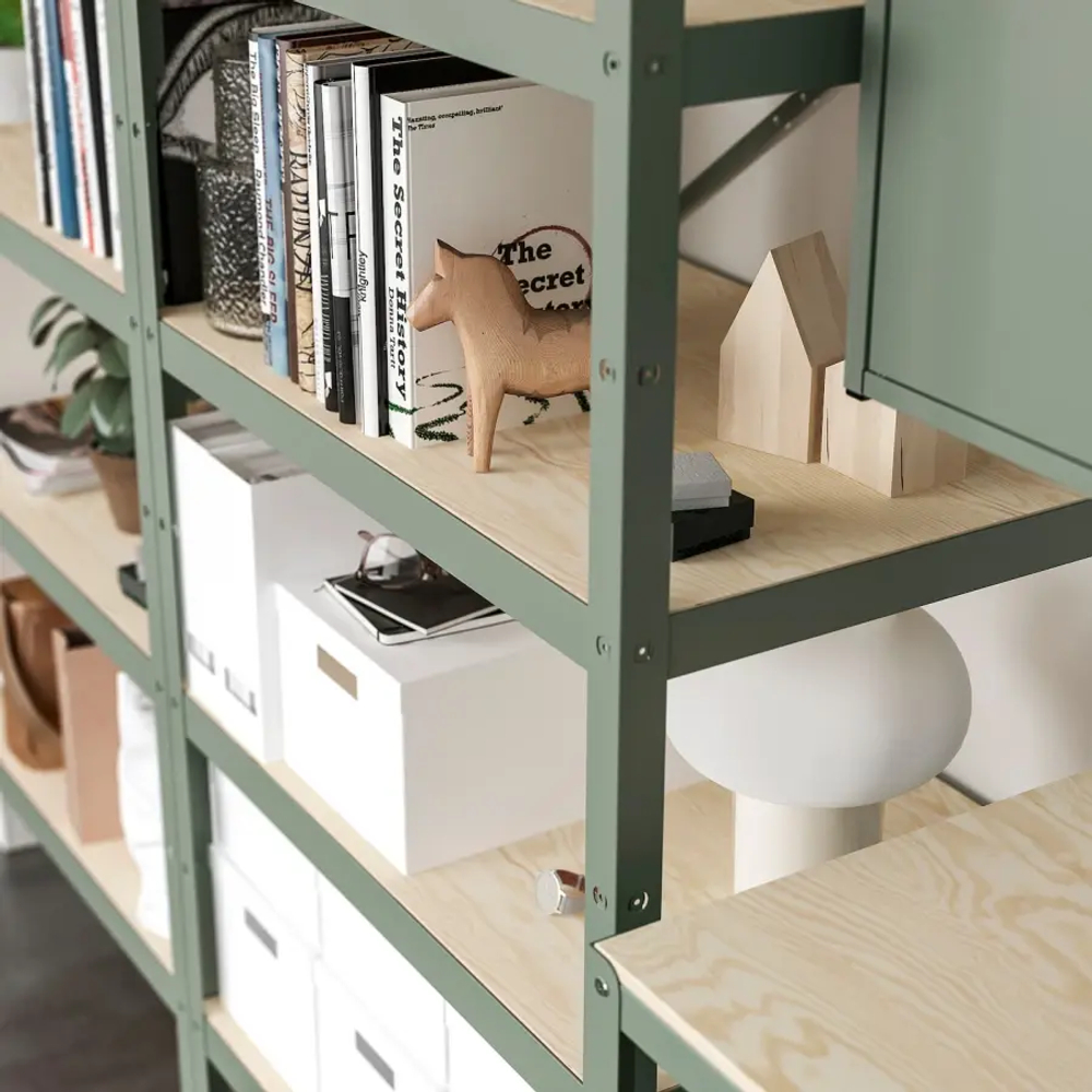 Комбинация для хранения -  BROR IKEA/ БРОР  ИКЕА, зеленый