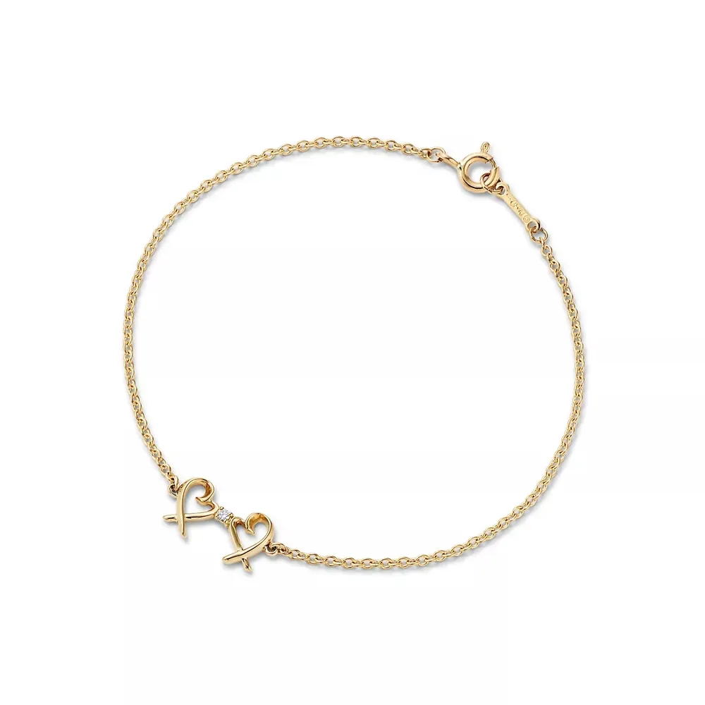 Браслет из золота 18 к (750 проба) , Tiffany, коллекция T 💠Единственный в наличии