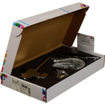 Смеситель для кухни Melodia della vita Perfetto латунь, с подкл.фильтра, картридж д.35мм хром, подводка 50см MDV30201