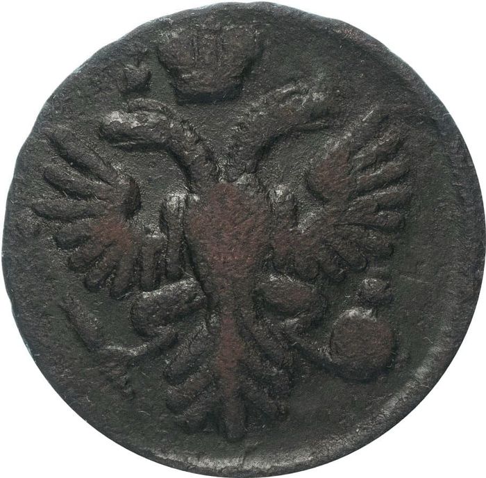 Денга 1734 Анна Иоанновна F-VF
