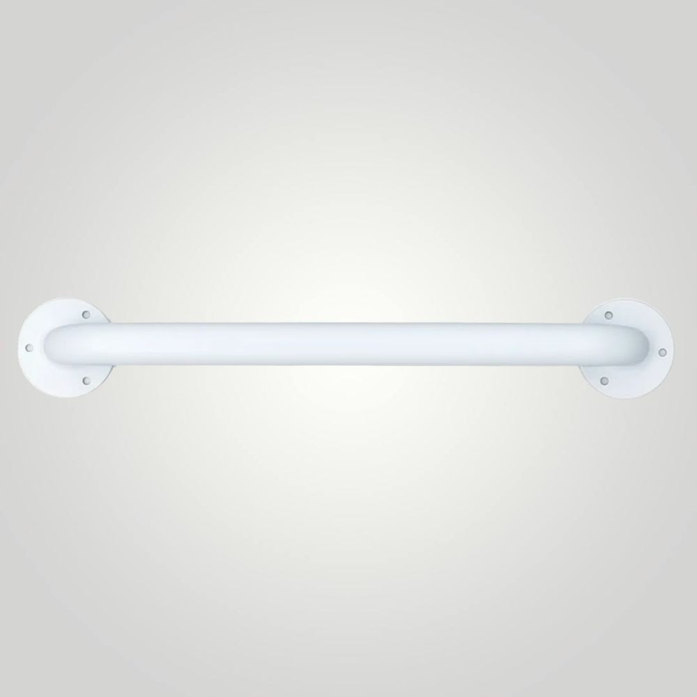 Поручень прямой 1200 мм нерж. сталь NOFER 15054.120.W белый