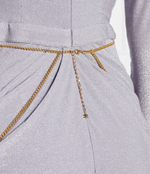 Платье Elisabetta Franchi - лавандовый(AB63042E2)