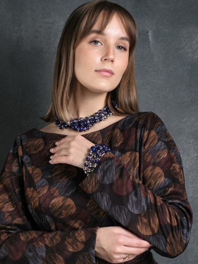 Браслет синий /на магните