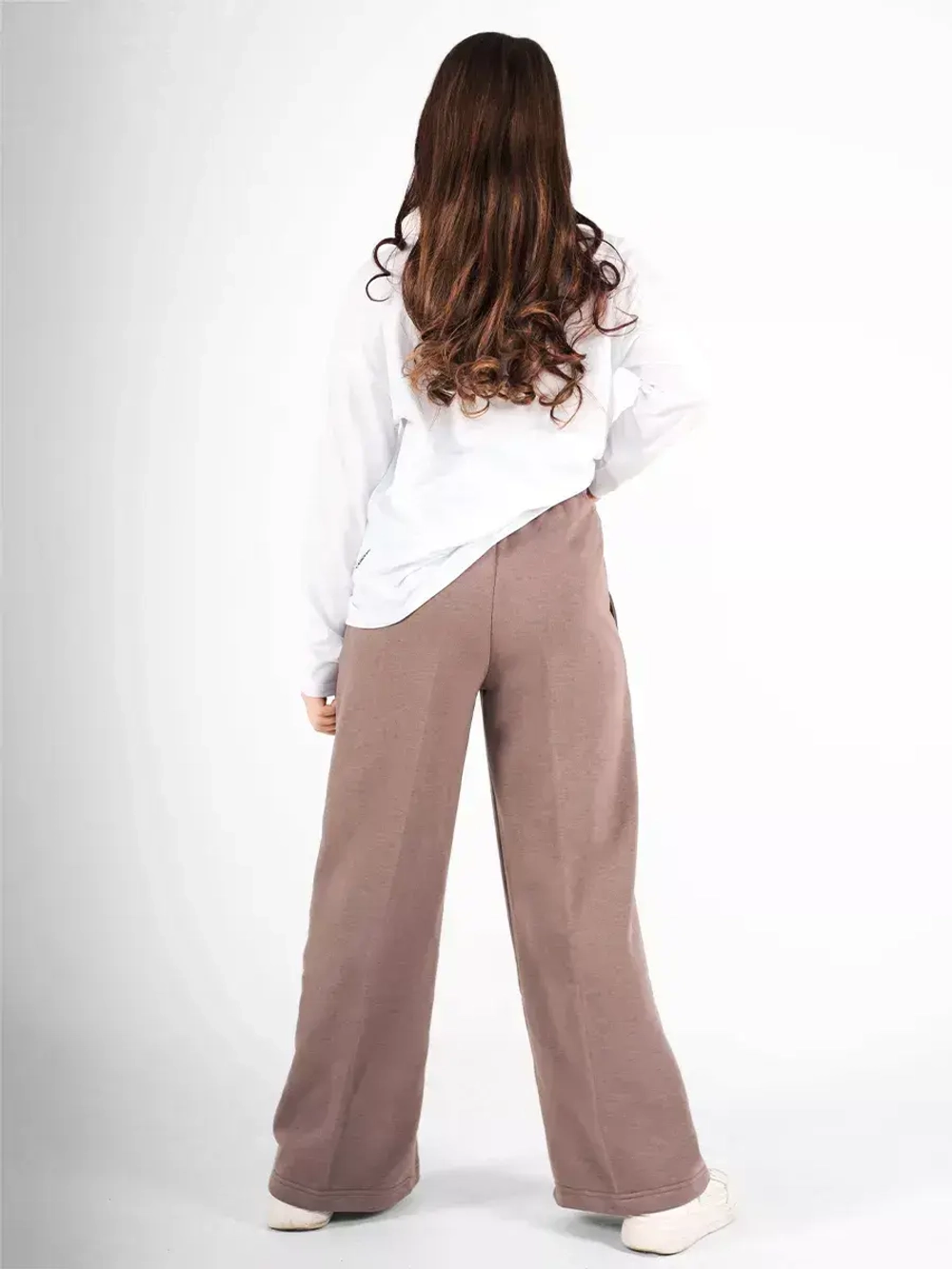 Брюки детские широкие палаццо на резинке