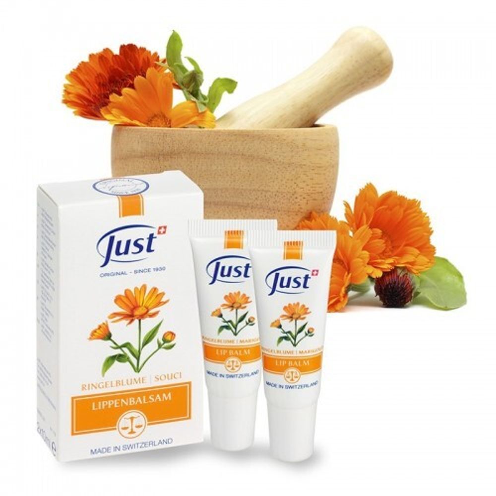 Бальзам для губ JUST Lippenbalsam Ringelblume 2*10 мл