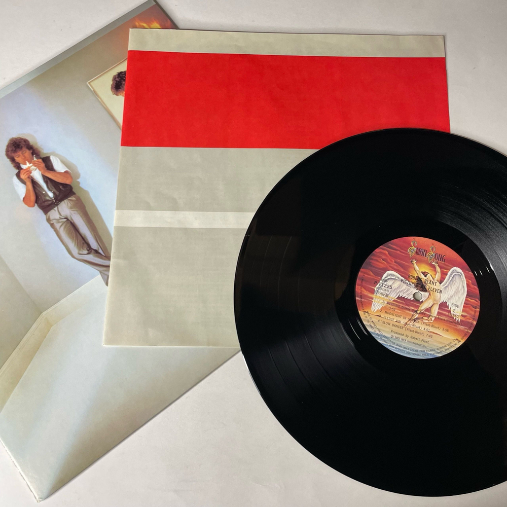 Винтажная виниловая пластинка LP Robert Plant Pictures At Eleven (Япония 1982) (Без Оби) Moonlight In Samosa