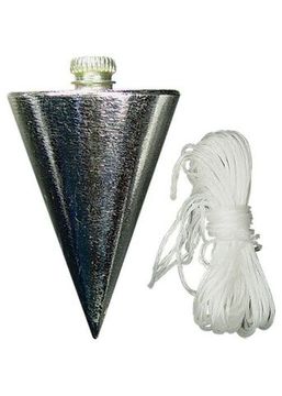 Отвес конусный, 400 г, шнур 5 м Matrix 84834