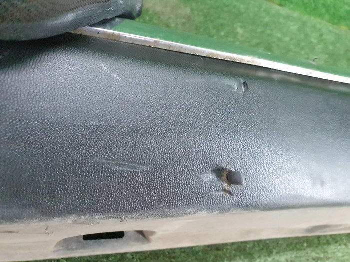 Накладка порога левая Mercedes M GLE W166 (2011-2018)