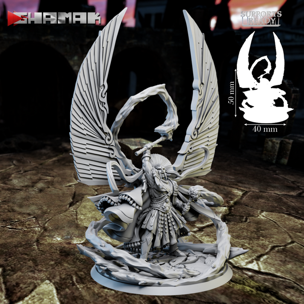 Grand Alliance Order Stormcast Eternal Celestant-Prime Молот Сигмара №1 миниатюра для dnd, днд, pathfinder, фентези, Настольная игра, НРИ, Варгейм, РПГ