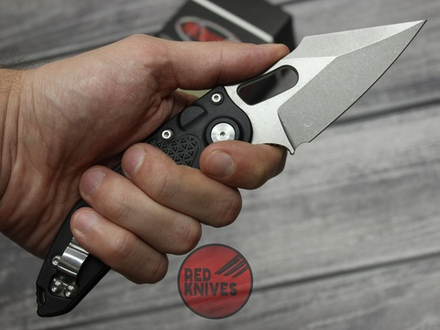 Нож Microtech Stitch Black Нейлон 169-1BKSW