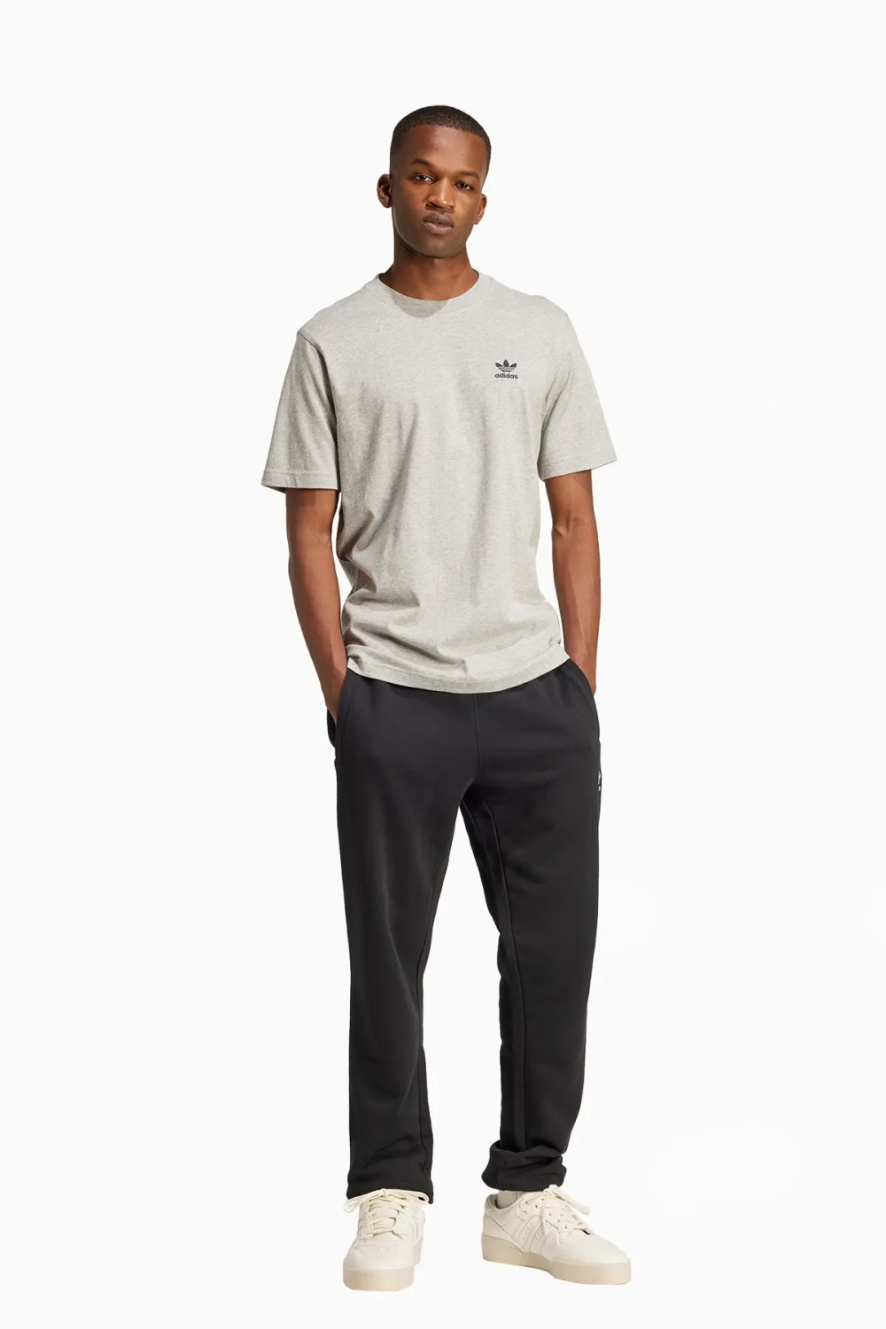 Футболка adidas Trefoil Essentials - серый