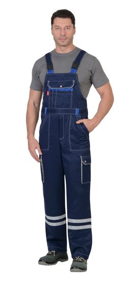 Костюм "Сириус-Лидер" полукомбинезон (синий/василек)