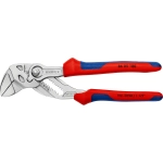 Клещи переставные-гаечный ключ хромированные 180 мм Knipex 86 05 180 SB